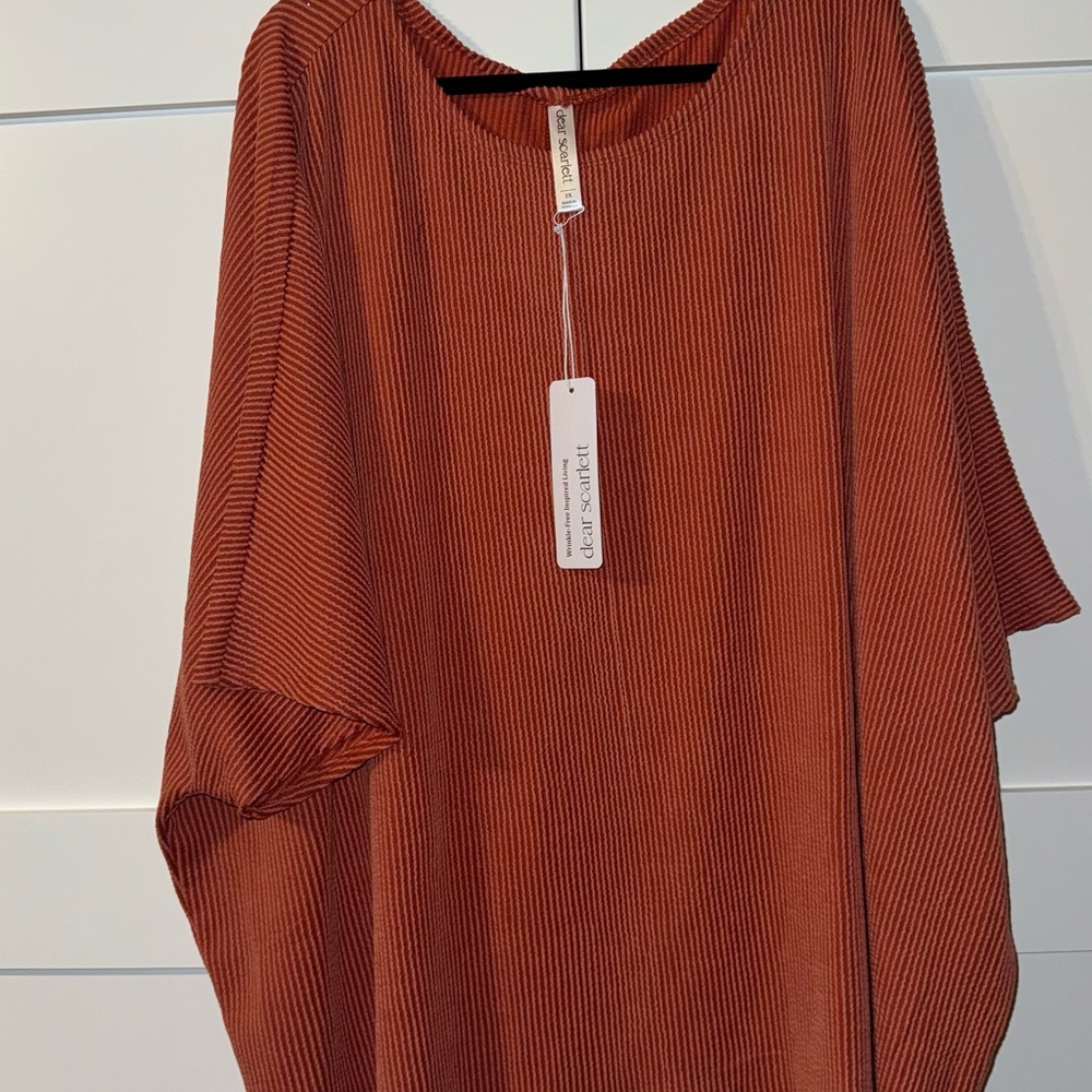 Dear Scarlett raised rib top